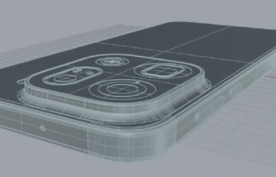 OPPO Find X9 Pro外观模型