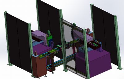 自动化提升机组装传输带设备