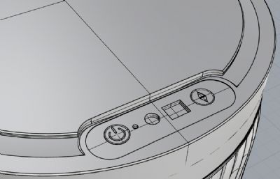 节约时尚风格室内垃圾桶