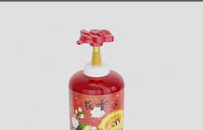 洗护瓶子,洗发露,醒狮文化文创产品设计