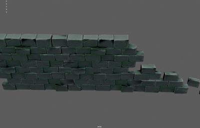 砖墙石块 石墙围墙