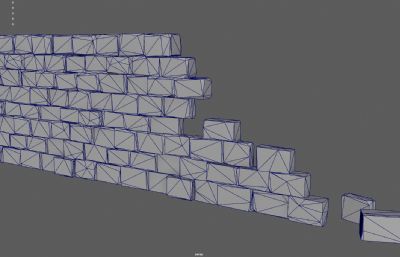 砖墙石块 石墙围墙