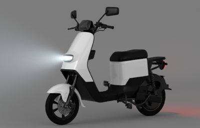 雅迪 DE3电动车 电单车 踏板车
