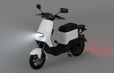 雅迪 DE3电动车 电单车 踏板车