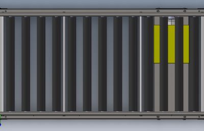 双向合流滚筒输送机