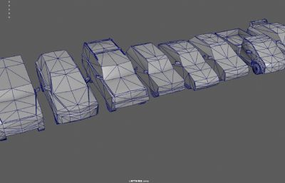 低面汽车 越野车 小轿车