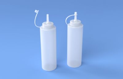 塑料挤酱瓶/挤压瓶/番茄酱果酱沙拉酱瓶子/