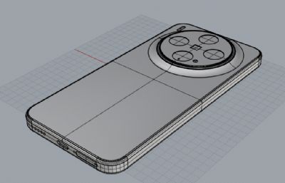 VIVO X300手机3D模型