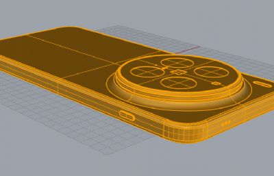 VIVO X300 Pro手机3D模型