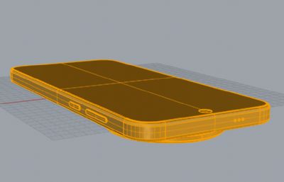 VIVO X300 Pro手机3D模型