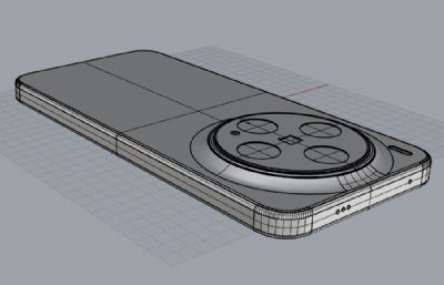 VIVO X300手机3D模型