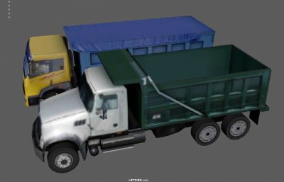 渣土车 土方车 工程车