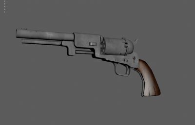 牛仔左轮手枪 火枪 老式手枪