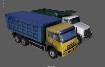 渣土车 土方车 工程车