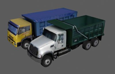 渣土车 土方车 工程车