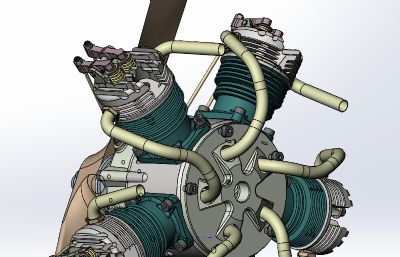 五缸星型发动机