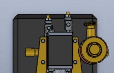 卧式船用发动机