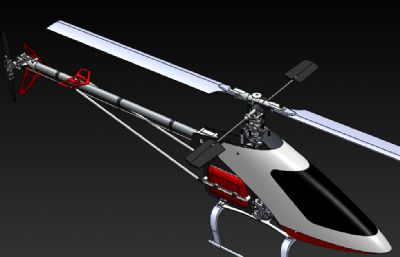 燃油航模油动直升机