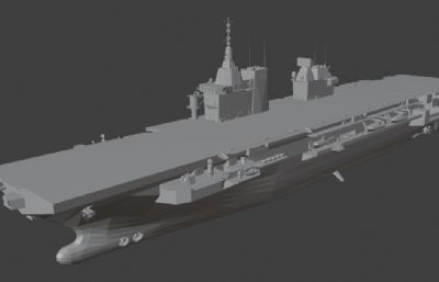 的里雅斯特级两栖攻击舰原案（弹射器版）