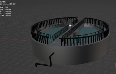 污泥储池 浓缩池