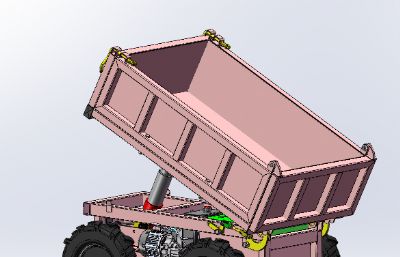 遥控电动四驱工程运输车STEP