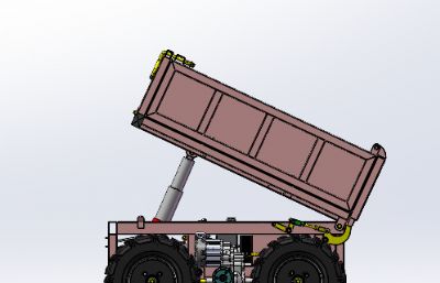 遥控电动四驱工程运输车STEP