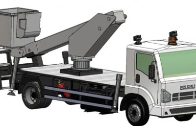 车载式伸缩臂高空作业平台