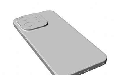 OPPO Find X9手机3D模型