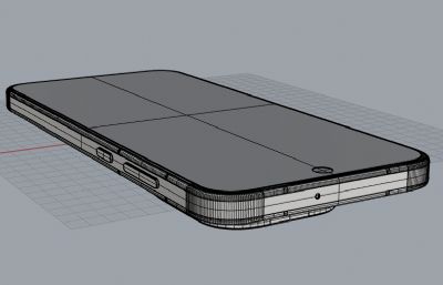 OPPO Find X9手机3D模型