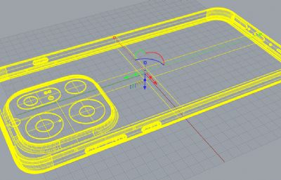 OPPO Find X9手机3D模型