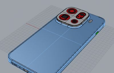 OPPO Find X9 Pro手机3D模型