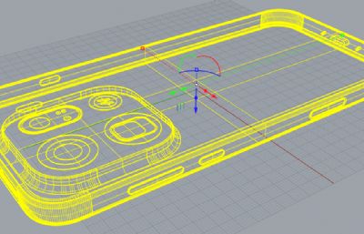 OPPO Find X9 Pro手机3D模型