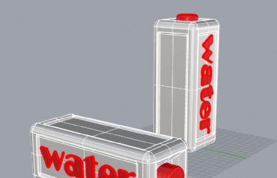 纯净水水瓶,多种格式