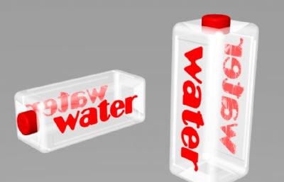 纯净水水瓶,多种格式