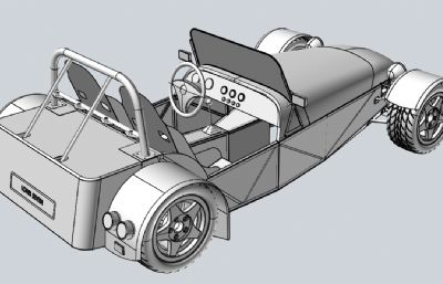 莲花七敞篷跑车