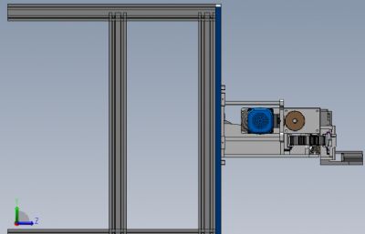 工件定位小型流水线