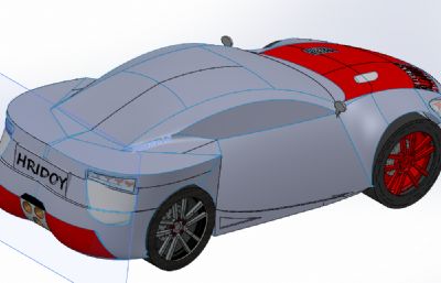 雷克萨斯LFA车模