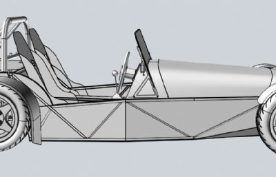 莲花七敞篷跑车