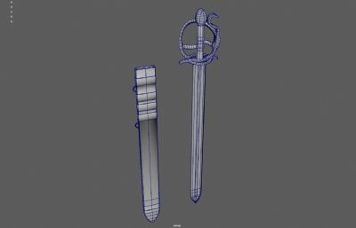 欧洲剑 古代剑 剑鞘
