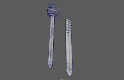 欧洲剑 古代剑 剑鞘