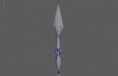 古代飞镖 古代暗器 忍者镖塌陷模型