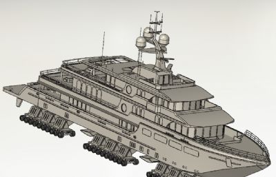 游艇及其运送车