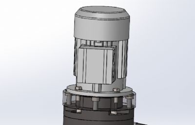 中控轴方形直角齿轮箱
