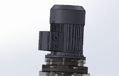 中空轴圆柱型直角齿轮箱