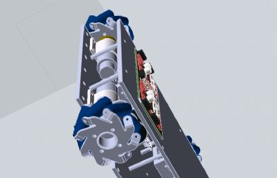 自动化导引车AGV麦克纳姆轮小车