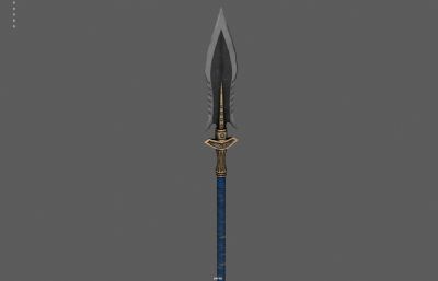 长枪 冷兵器 神枪长矛塌陷模型