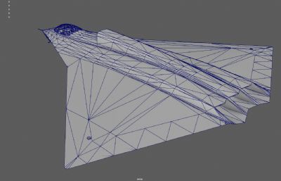 六代战机 隐形战机 歼36塌陷模型