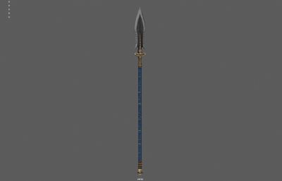 长枪 冷兵器 神枪长矛塌陷模型