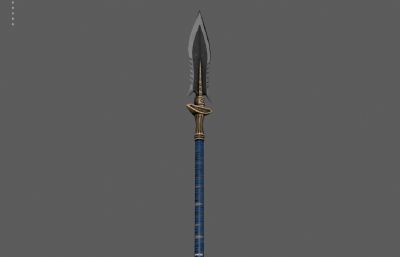 长枪 冷兵器 神枪长矛塌陷模型
