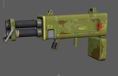 单兵火箭筒 防空导弹 导弹系统塌陷模型